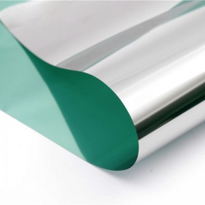 building glass green silver solar tint film
