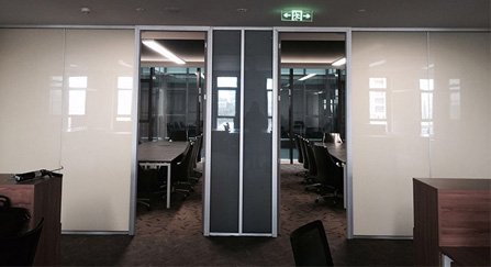 Smart Switchable Window Film for Meeting Room