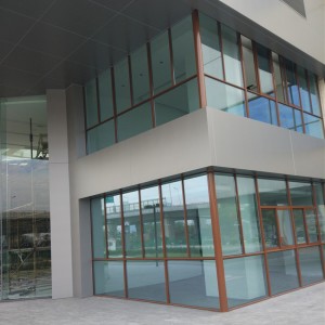 8mil safety transparent film for residential commercial window security