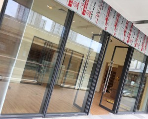 bank use 12 mil clear security window film