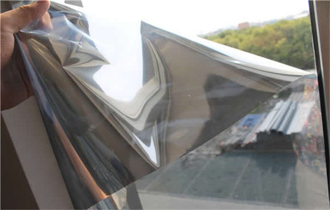 silver window film