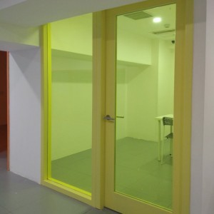 cheap decorative window film in yellow