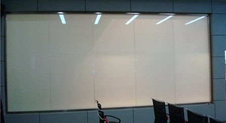 Switchable Electronic Privacy Film Used for Monitoring Room