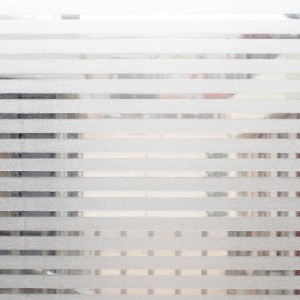 patterned static removable window film