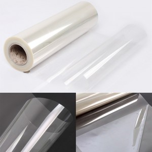 transparent window and glass protection film