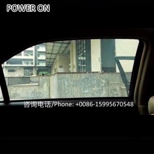 auto windscreen self stick electric glass foil