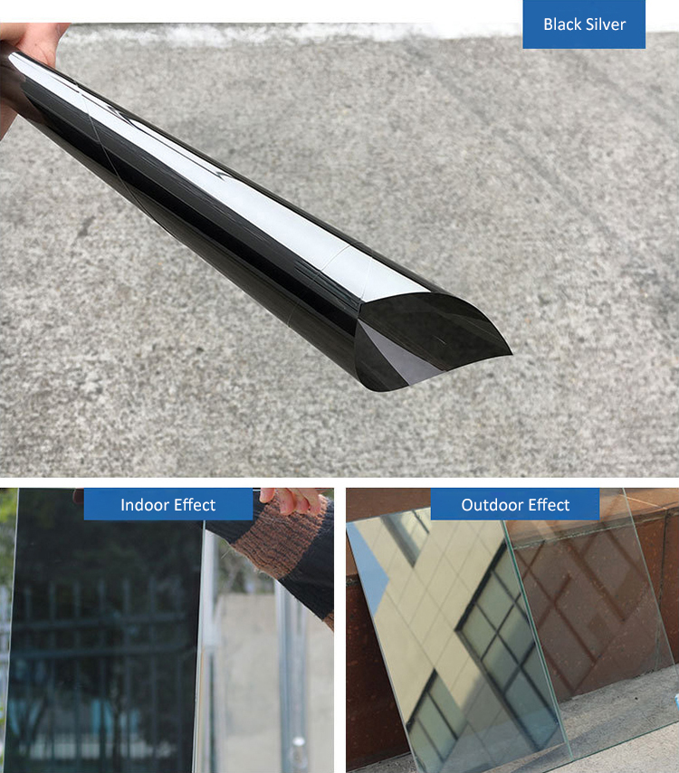 China metallized thermal reflective silver coated pet film