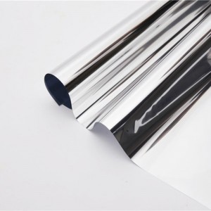 metallic silver pet film for architectural glass