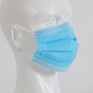 ce iso fda 3 ply nonwoven disposable face mask