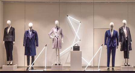 Noyark Electric Switchable Glass For Clothing Store