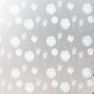 decorative static cling window film