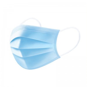 disposable elastic earloop 3ply face mask