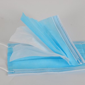 disposable non woven ear-loop 3-ply face mask