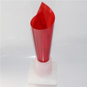 red color window decorative self adhesive film