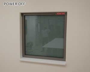 smart privacy film for office partitioning