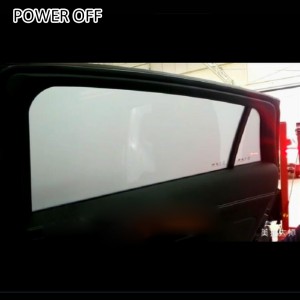 electric window tint for automotive glass
