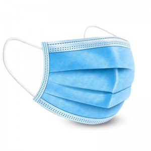 fast delivery disposable 3 ply face mask for covid 19