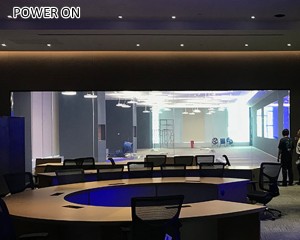 privacy pdlc self-adhesive smart glass film