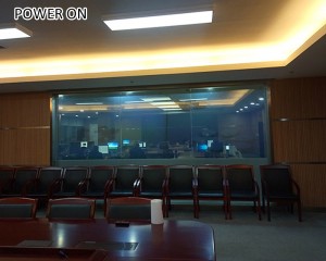 solar heat insulated smart glass film window