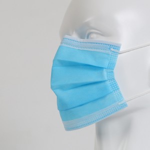 non woven 3 ply disposable facial mask face cover