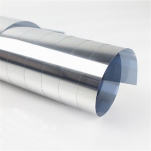 metallized silver coating window reflective film