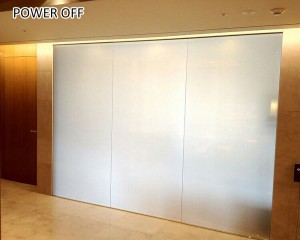 explosion proof smart film switchable glass