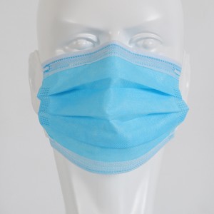 non woven 3 ply disposable facial mask face cover