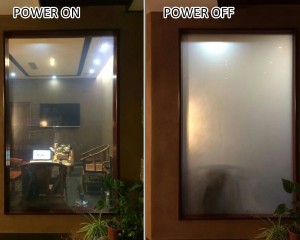 pdlc privacy smart film glass