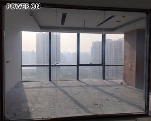 remote controlled smart glass film new design