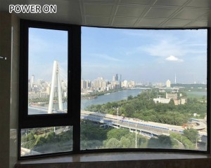 vidrio comutable smart switchable window film