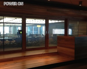 self-adhesive switchable pdlc privacy glass film