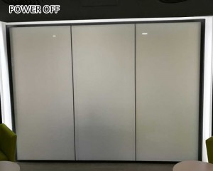 self-adhesive switchable PDLC film for conference room