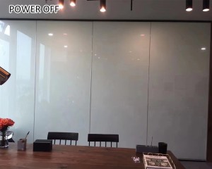 pdlc self adhesive smart glass film