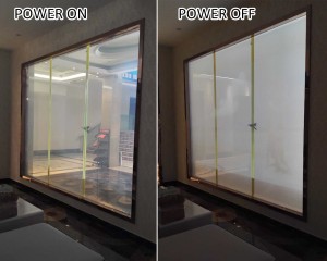 privacy protection smart glass for bathroom