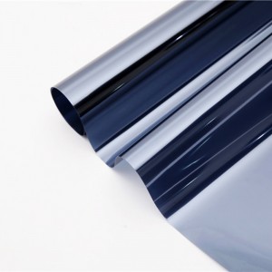 solar heat reflective metallic window tinting film