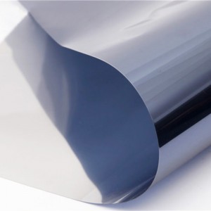 solar heat reflective metallic window tinting film