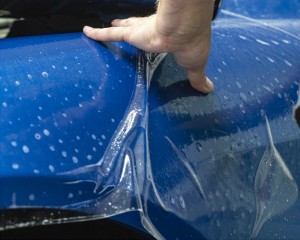 uvioresistant glossy car paint protection film