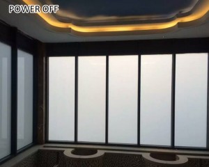 switchable pdlc smart glass film for interior design