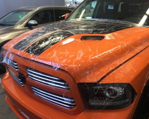 fast recovery invisible paint protection film