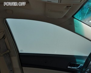 transparent to opaque magic car window tint