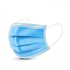 3 ply anti-pollution non-woven safety face masks