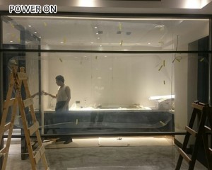 adhesive switchable smart pdlc privacy glass film